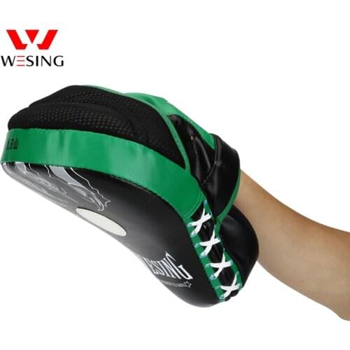 Wesing curved hand target boxing training target adult Muay Thai Sanda pair target children foot target