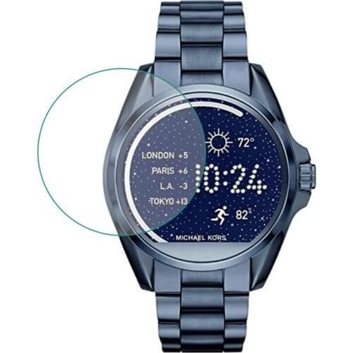 Tempered Glass Protective Film For Michael Kors Access Bradshaw MKT5001 MKT5004 MKT5006 MKT5012/5013/5018 Watch Screen Protector