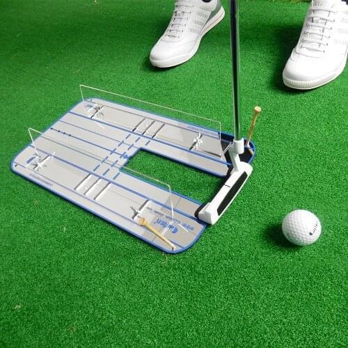 Golf Putting Mirror Alignment Mirror Golf Training Aid Golf Accessories 40.5 * 23cm Outdoor Sports Training Mirror
