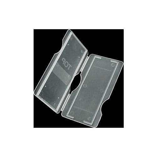 10 Pcs Laboratory Lab Microscope Glass Slides Plastic Storage Box