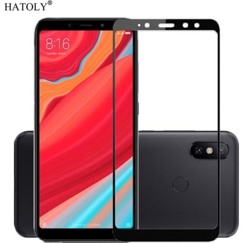2PCS Glass For Xiaomi Redmi S2 Tempered Glass Screen Protector For Xiaomi Redmi S2 Glass Full Glue Cover Glass Film Redmi S2