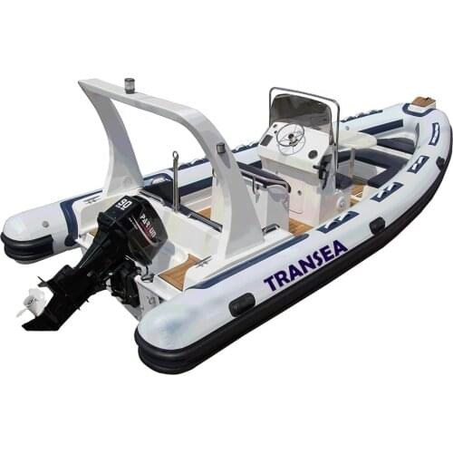 2 stroke outboard motor 115HP with long shaft transom rib boat hypalon fiberglass 680