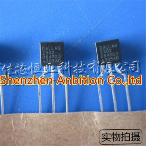 5pcs 100% new and orginal DS2502 TO-92 in stock