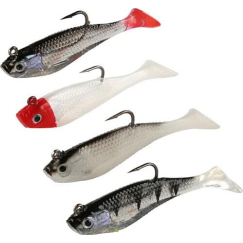 8cm 9.5g Japan Fishing Lure Artificial Fake Bait Soft Lure Minnow Wobbler Fish Fake Bait with Barbed Fishhook Angling Tackle
