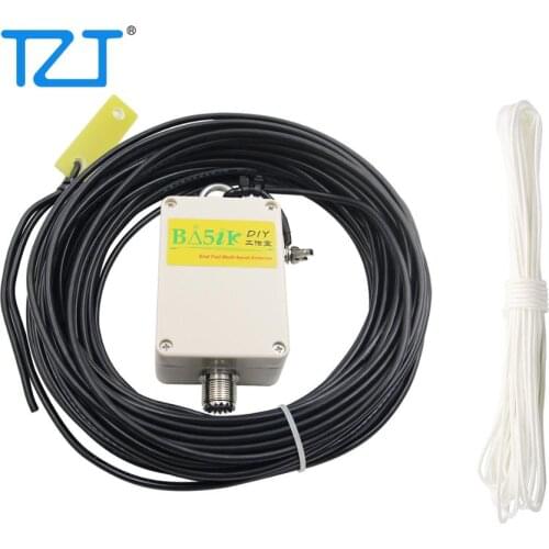 TZT End-Fed Antenna HAM Four-Band Shortwave Antenna SDR Shortwave Receiving Antenna K4EDF