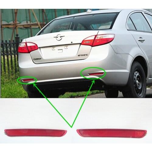 Car accessories rear bumper reflector lamp 51-5B0 for Haima 3 2011-2016 323 family III