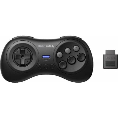For 8BitDo M30 2.4G Wireless Gamepad For Sega Genesis MD Mega Drive Game Controller Joystick With Receiver Game Accessories
