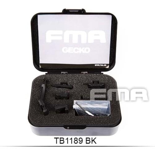 FMA UTK Helmet Accessory Mount BK TB1189-BK Tactical Helmet Guide Rail accessories Flashlight Free Shipping