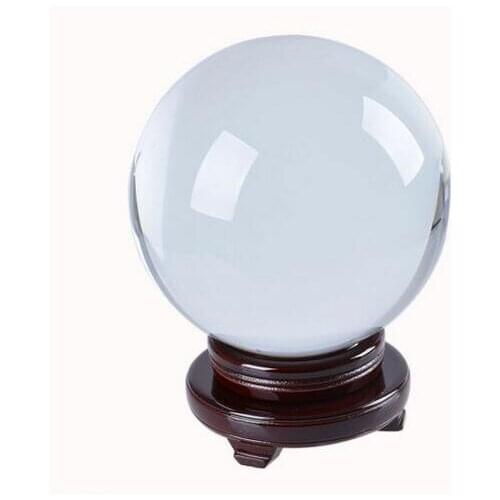 180mm Big Crystal Ball Sphere Healing Crystals Photo Props Venue Decorations