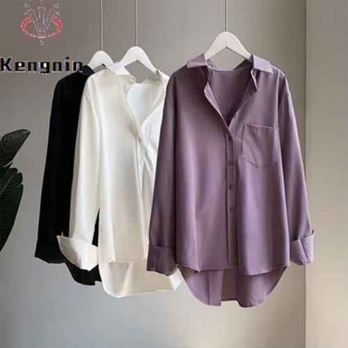 Kengnin Satin Blouses