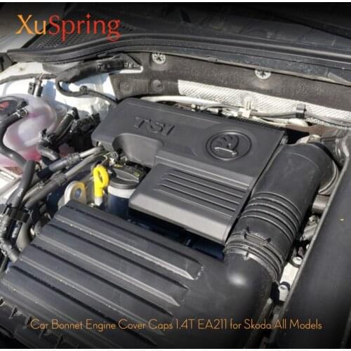 For Skoda Kodiaq / Octavia / Yeti / Rapid / Superb / Fabia 1.4T EA211 Engine Bonnet Cover Bonnet Caps 04E103925H 04E103932D
