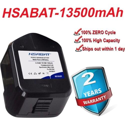 Top Brand 100% New 13500mAh Cordless Power Battery for Hitachi EB1214S EB1214L EB1230HL EB1230R EB1230X EB1233X in stock