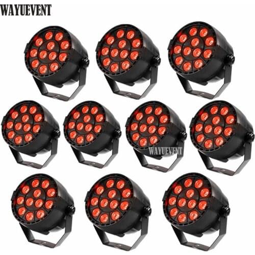 10pcs/ lot 36W 12 LEDs mini par light DMX512 parcan 12pcs RGB 3 in 1 Party disco light led mini wash stage Par