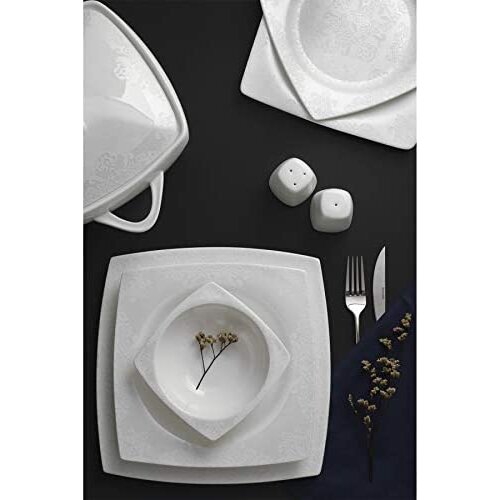 Emsan Forever Efsun 60 Pieces 12 Person Dinner Set