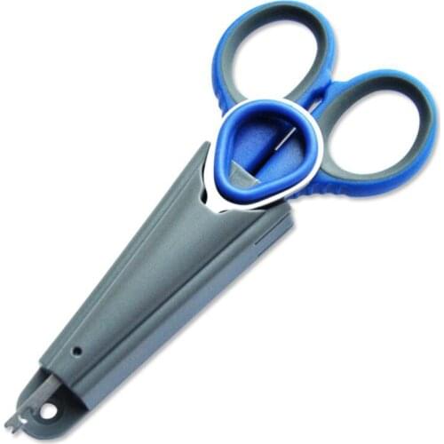High quality stainless steel Fishing Scissors Stainless Steel Line Cutter With Hook Remover Fish Accessories