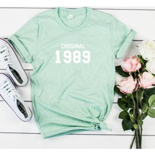 Skuggnas New Arrival Original 1988 T-Shirt 30th Birthday Gift Vintage t shirts Gift For Her Gift for him 90s aesthetic Tops