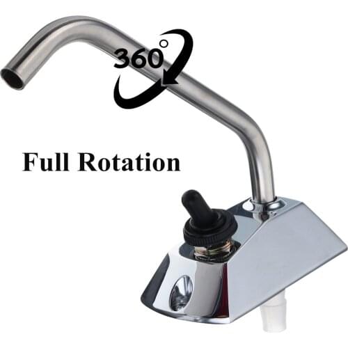 12V Electrically Controlled Faucet of RV Water System Automatic Drainage of Tea Bar Faucet Water Tank Pump Boat Caravan Camper