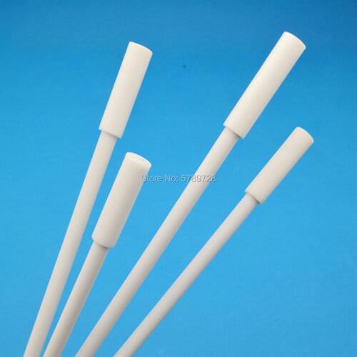 1PC PTFE 150/250/300/350/400mm Stirrer Retriever, PTFE stir recycling rods stainless steel core, Magnetic stirr bars remover