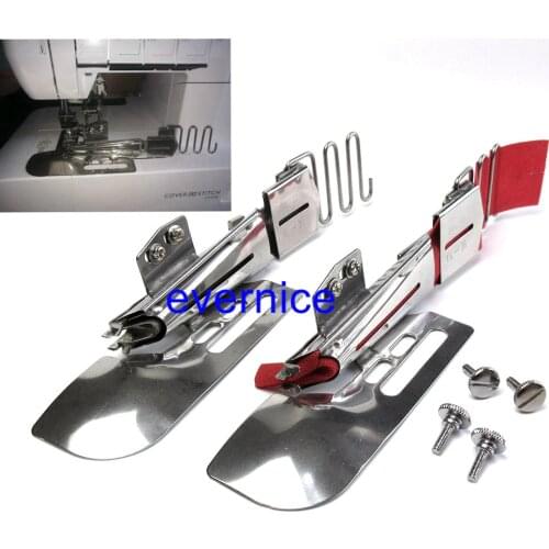 2 Set Top Clean Bottom Raw Type A Binder W/Screw For Janome Babylock Coverstitch