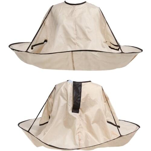 Waterproof Adult Hair Cutting Fold Umbrella Cape Salon Hair Cutting Cape Barber Hairdressing Haircutting Tool