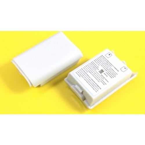 Back Battery Cover Cases Holder Pack Part Shell Case For XBOX 360 Wireless Controller joypad joystick replacement parts
