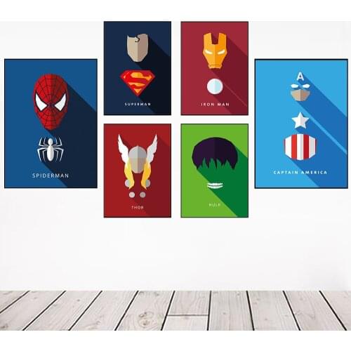 5D DIY Diamond Painting Marvel Superhero Cross Stitch Kits Full Drill Diamond Embroidery Diamond Mosaic Home Decor Art Cuadros