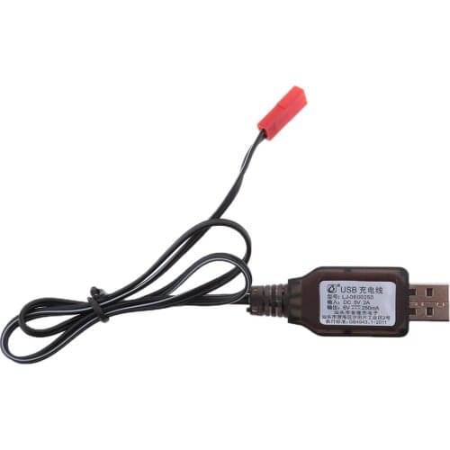6V USB to JST Female NI-MH NI-Cd Battery Charging Cable RC Aircraft Drone