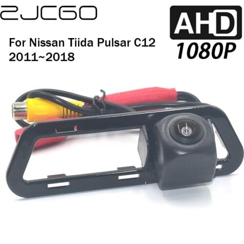 ZJCGO Car Rear View Reverse Backup Parking Reversing Camera for Nissan Tiida Pulsar C12 2011 2012 2013 2014 2015 2016 2017 2018