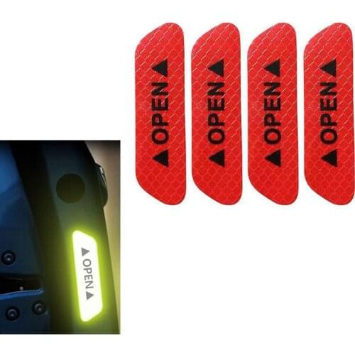Car door Wheel eyebrow car stickers Auto reflective stickers for BMW Volkswagen Toyota Ford Mazda Audi body decoration luminous