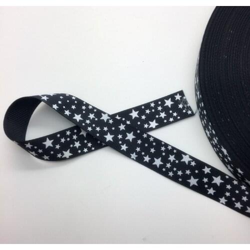 Free Shipping 5 Yards 3/4'' 20mm Wide Printed Grosgrain Ribbon Hair Bow/Christmas/wedding DIY Sewing ,#AD51