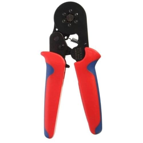 Free shipping 1PC HSC8 6-6 MINI-TYPE Self-Adjustable Crimping Plier 0.25-6mm Terminals Crimping Tools Multi Tools Top Quality