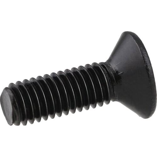 Black 304 stainless steel countersunk head socket head screw/ DIN7991 flat-head inner hexagon bolt M3 M4 M5 20PCS