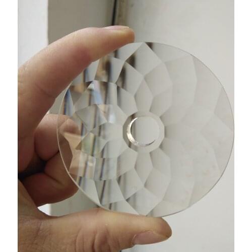 10pcs/lot D75X15mm European style Chinese redbud chandelier crystal decorative disc. tray lighting accessories