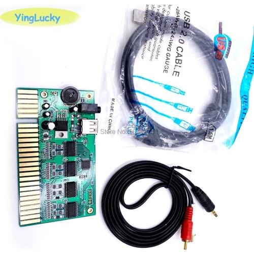 Yinglucky 2 USB reproductor de PC to Jamma Pcb Arcade JAMMA a PC