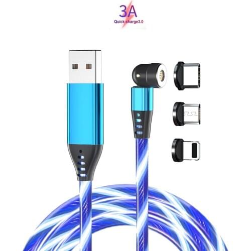 USB C Cable For Sony Xperia 5 III Luminous Magnet Cable For Sony Xperia 5 II data Cable Magnetic Charger