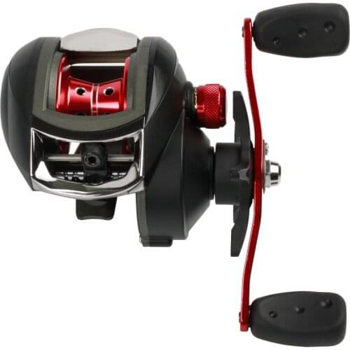 Lightweight Baitcasting Reel Saltwater Low Profile Baitcaster Fishing Reels Smooth Powerful Casting Reels Saltwater Freshwater