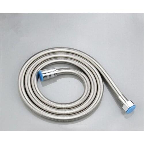 1.5M Bathroom Stainless Steel Spring Shower Plumbing Hoses Explosion-proof Hose For Water Heater/Shower Head Shower Accessories
