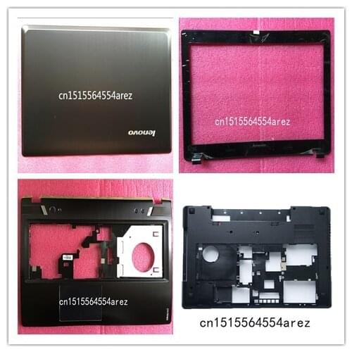 New original Lenovo Y580 lcd rear Back+lcd bezel screen frame +Palmrest/The keyboard cover+base cover case 90200852