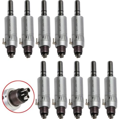 NSK Style Dental Slow Low Speed Handpiece Air Motor Connector Coupler 4-Hole M4