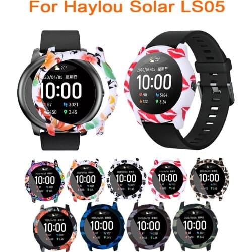 Watch Screen Protector Case Cover For Xiaomi Haylou Solar LS05 Colorful Smart Watch Case Bracelet Protective Watch Cover