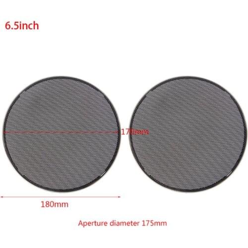 2 Pcs 1/2/3/4/5/6 Inch Speaker Steel Mesh Round Grill Protective Cover Circle HX6A