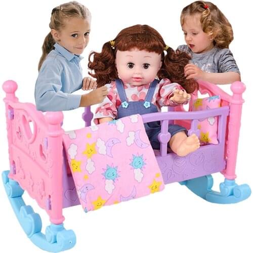 Doll Accessories Simulation Furniture Toys Play House Education Intellectual Toy Music With Doll Shaker Set Toys For Girls