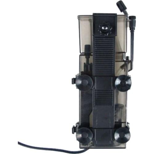 Fish Tank Water Filter Marine Protein Skimmer Separator with Pump for Aquarium