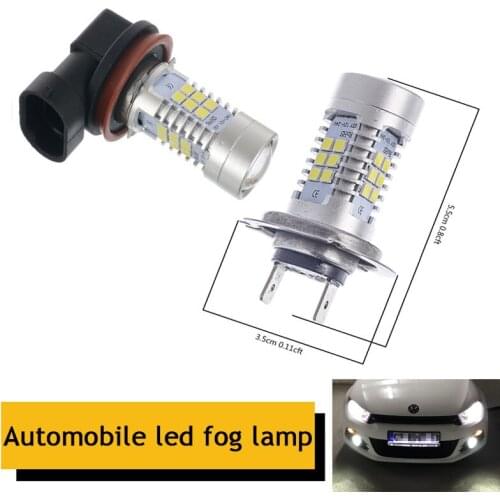 Ampoule antibrouillard pour voiture H1 H3 H11 H8 9006 HB4 881 880 H27, haute qualité, 2016 K, blanc, 2 pièces