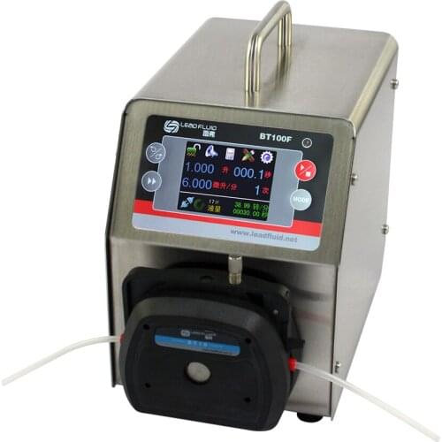 BT100F DT10-18 Intelligent Dispensing Dosing Filling Peristaltic Pump Industry lab Medical Tubing Pumps Precise 0.0002-82ml/min