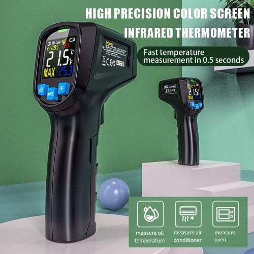 Digital Infrared Thermometer Single/Double Laser Non-Contact Object Thermometer Temperature Sensor Measurement Tool 7 Types