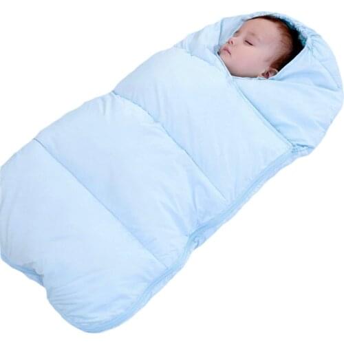 Baby Sleeping Bag Newborns Winter Envelop Sleep Sacks Warm Bedding Kids Stroller Foot Muff