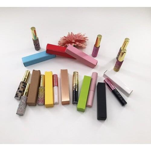 Wholesale Adhesive Eyeliner And Lash Glue Pen Packaging Box 10/20/30/50/100 Pieces Black/Pink/White Custom Boxes With Logo