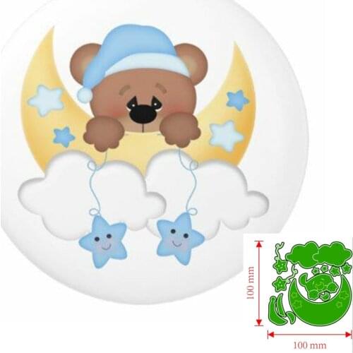 Metal Cutting Dies Animal bear Scrapbooking Paper Cards Decorative Craft Embossing