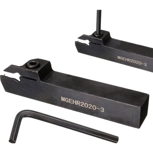 MGEHR2020-3 Lathe External Grooving Cut Borning Bar Turning Tool Holder With Wrench Turning Tool